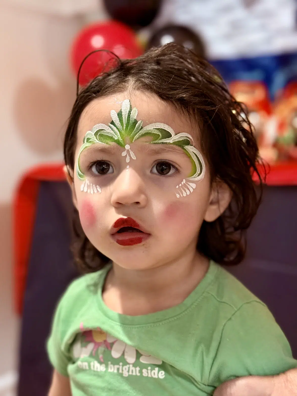 Foto del portafolio de Colory Faces con diseño de pinta caritas.