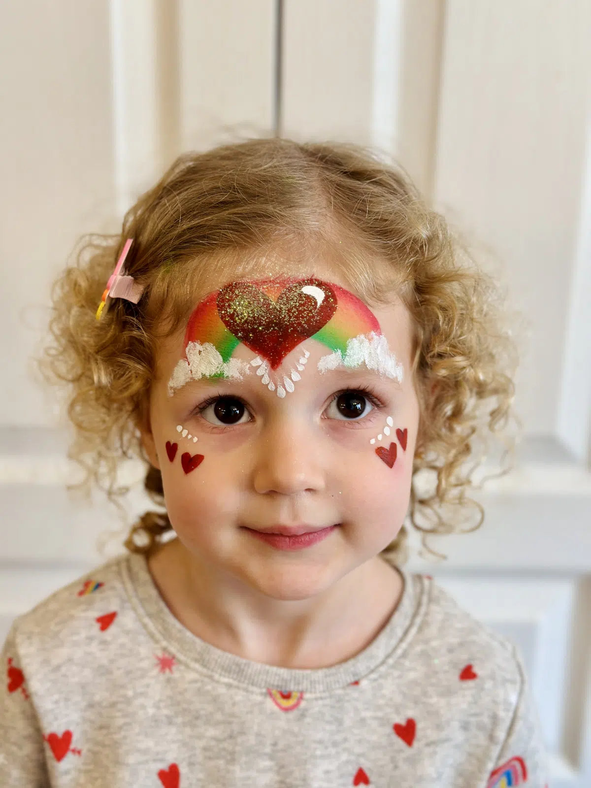 Foto del portafolio de Colory Faces con diseño de pinta caritas.