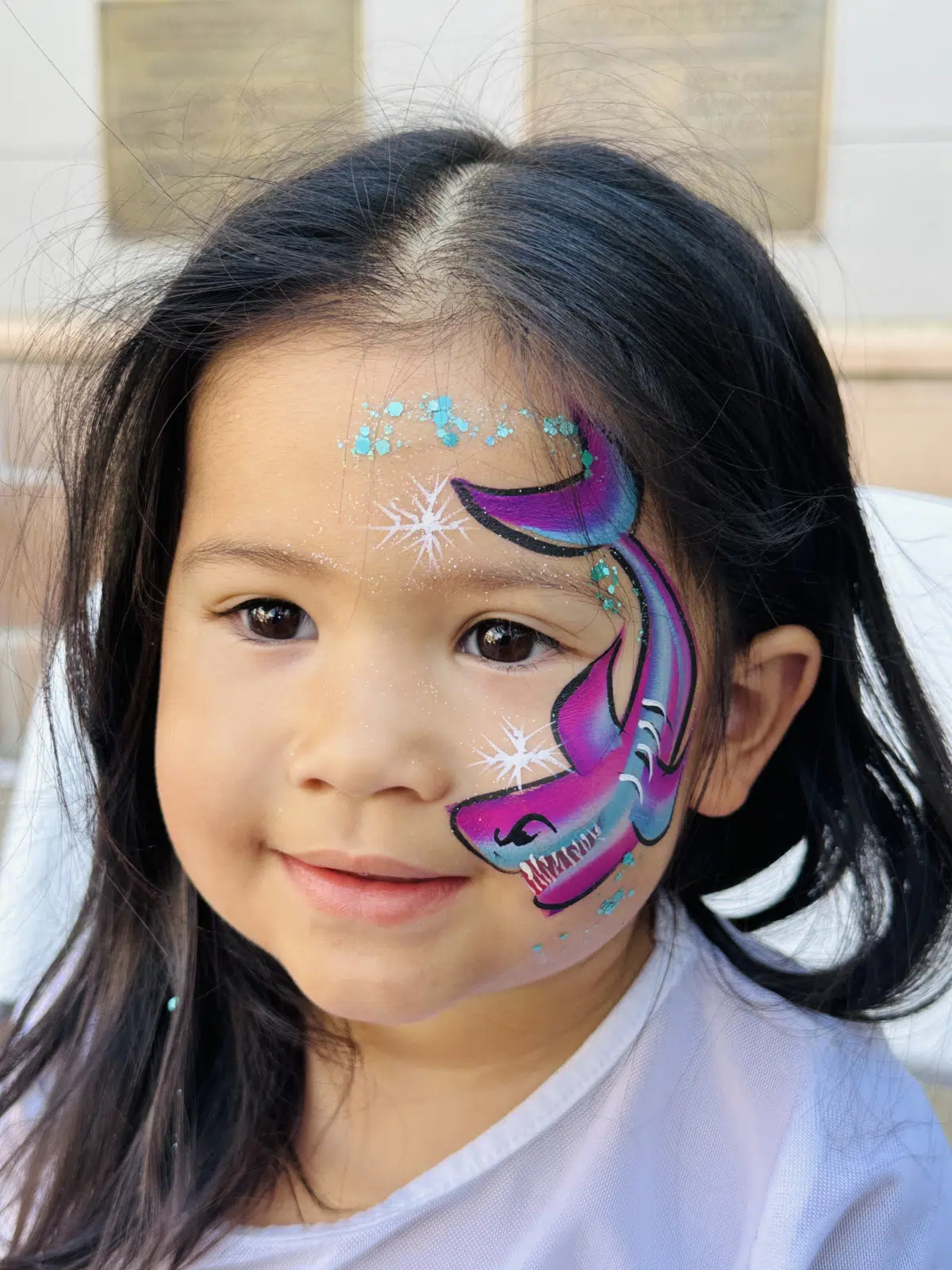 Foto del portafolio de Colory Faces con diseño de pinta caritas.