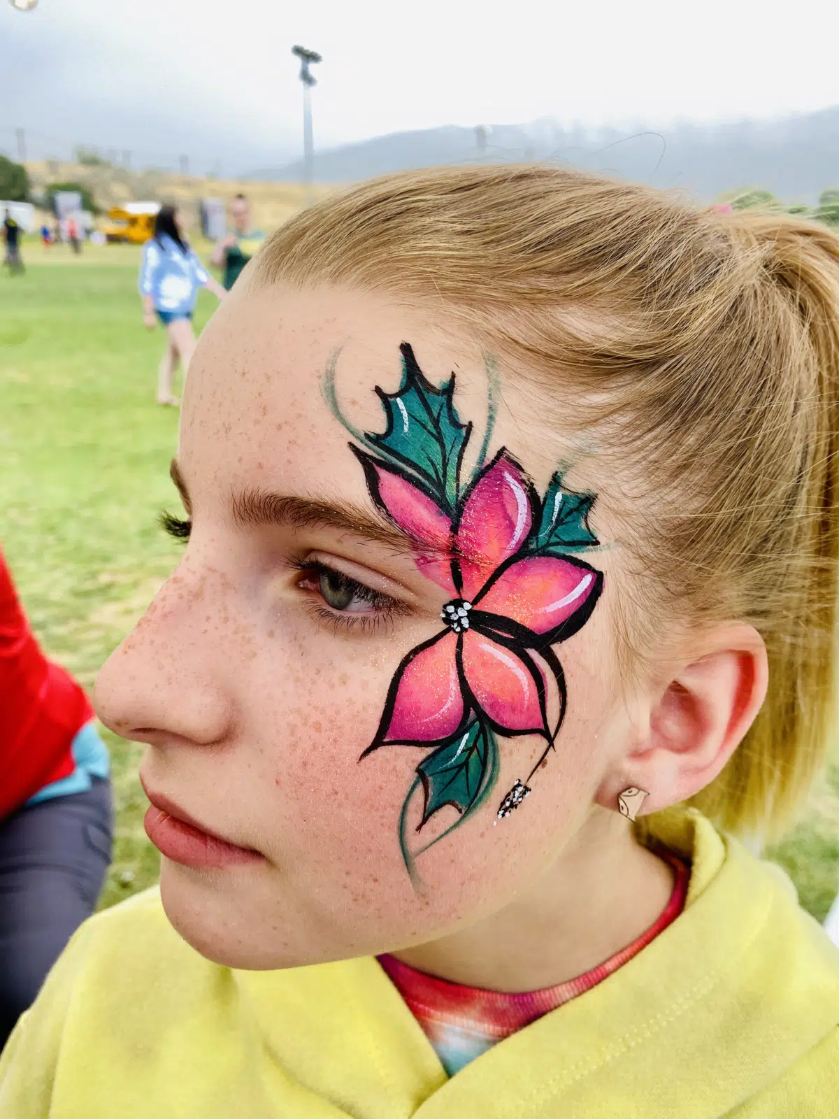 Foto del portafolio de Colory Faces con diseño de pinta caritas.