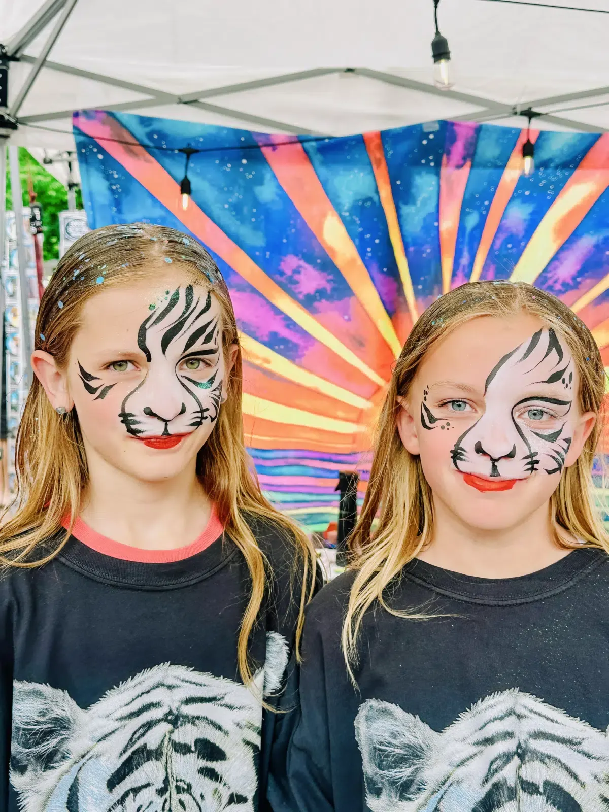 Foto del portafolio de Colory Faces con diseño de pinta caritas.