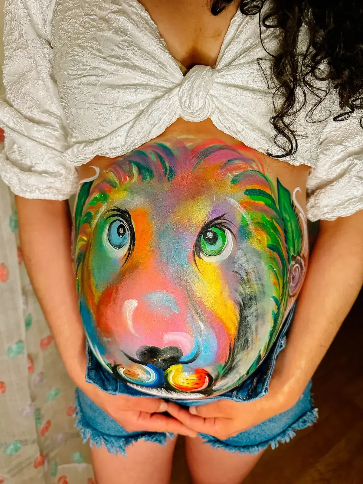 Foto del portafolio de Colory Faces con diseño de pinta caritas.