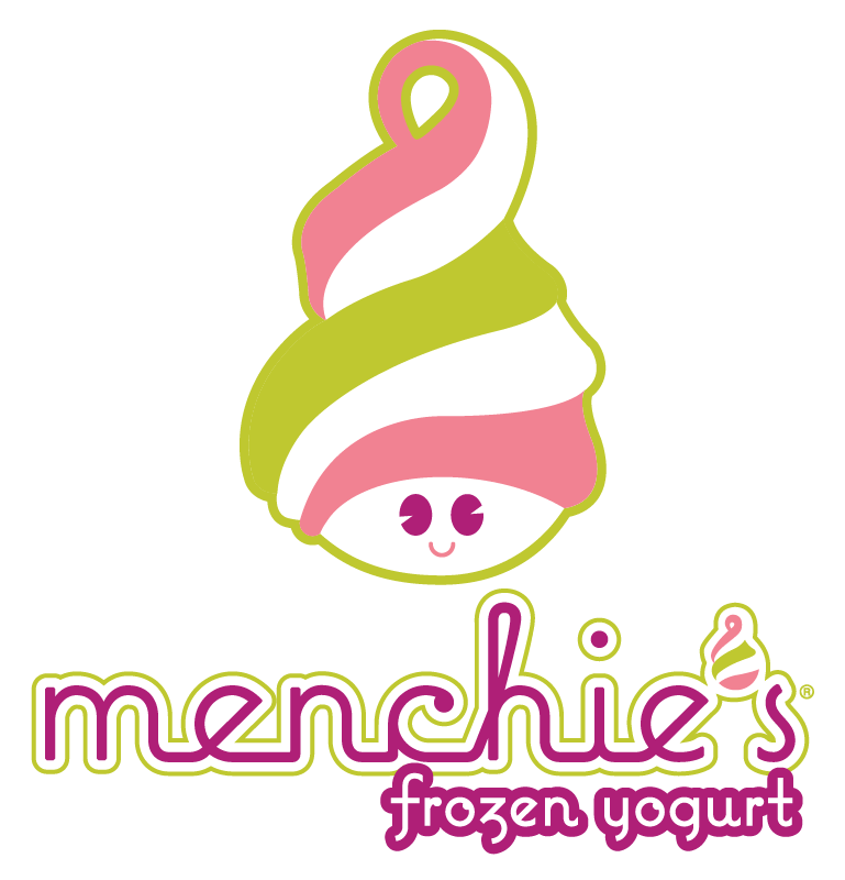 Menchie’s Frozen Yogurt portfolio relationship logo.