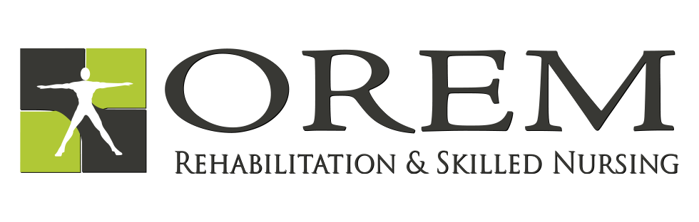 Orem Rehabilitation and Skilled Nursing portfolio relationship logo.